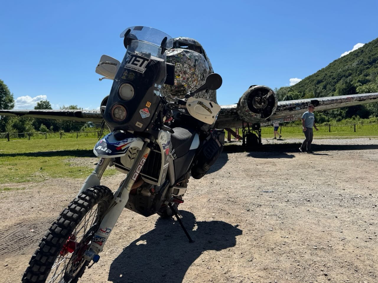 Scenic off-road route