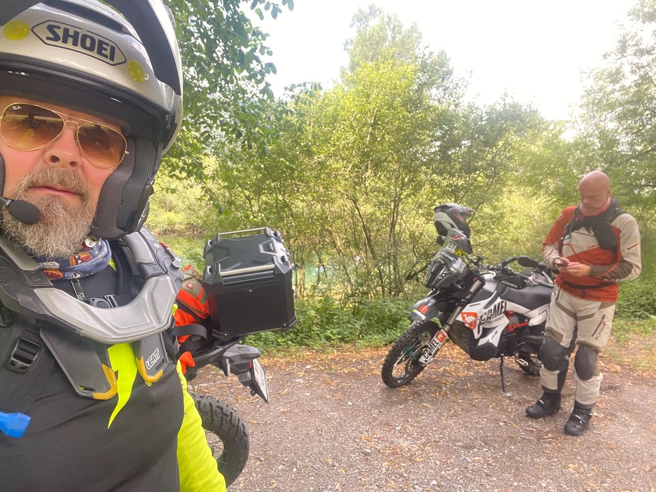 Gravel road riding in Dalarna